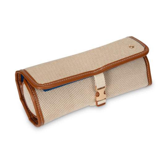 Tropea Ivory Ashley Jewelry Roll banner