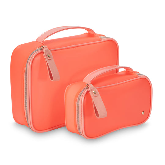 Miami Guava Claire Jumbo and Medium Makeup Cases – 2-Piece Set banner