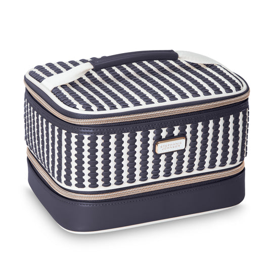 Marbella Marine Blue Jenny Train Case banner
