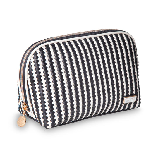 Marbella Marine Blue Lola Makeup Bag banner