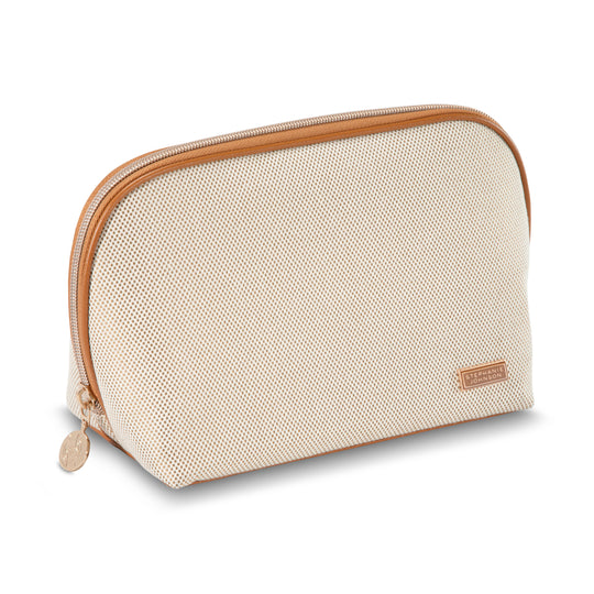 Tropea Ivory Lola Makeup Bag banner